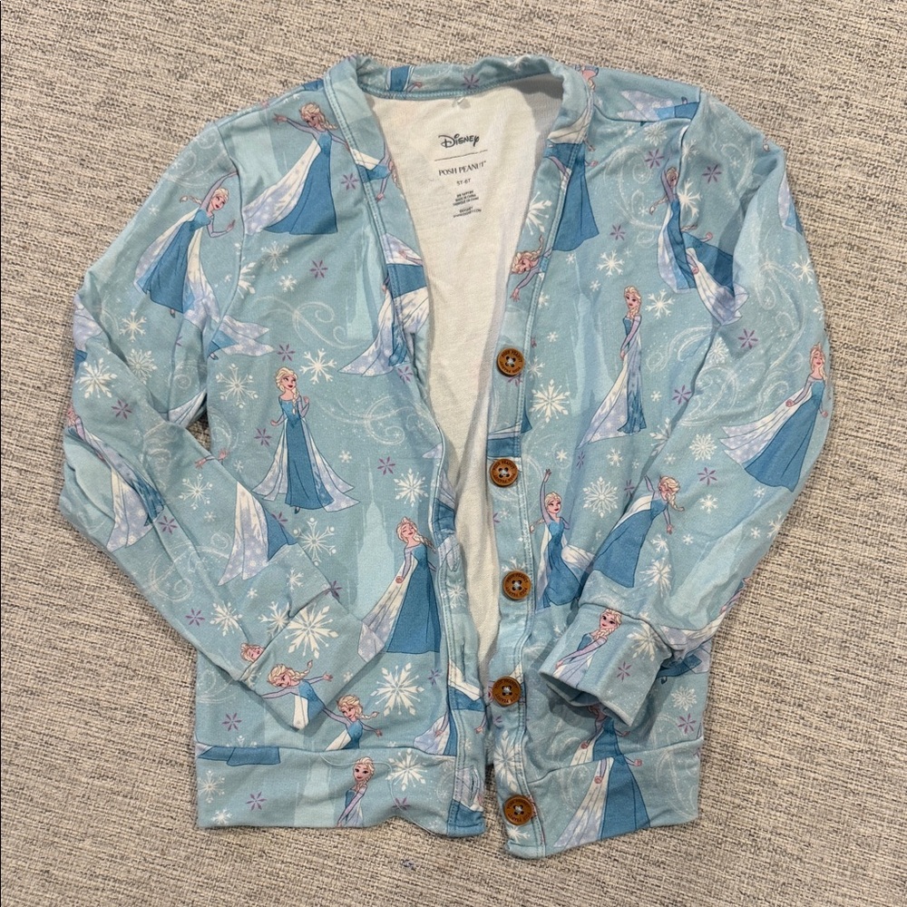 Posh Peanut Disney Frozen Elsa Cardigan